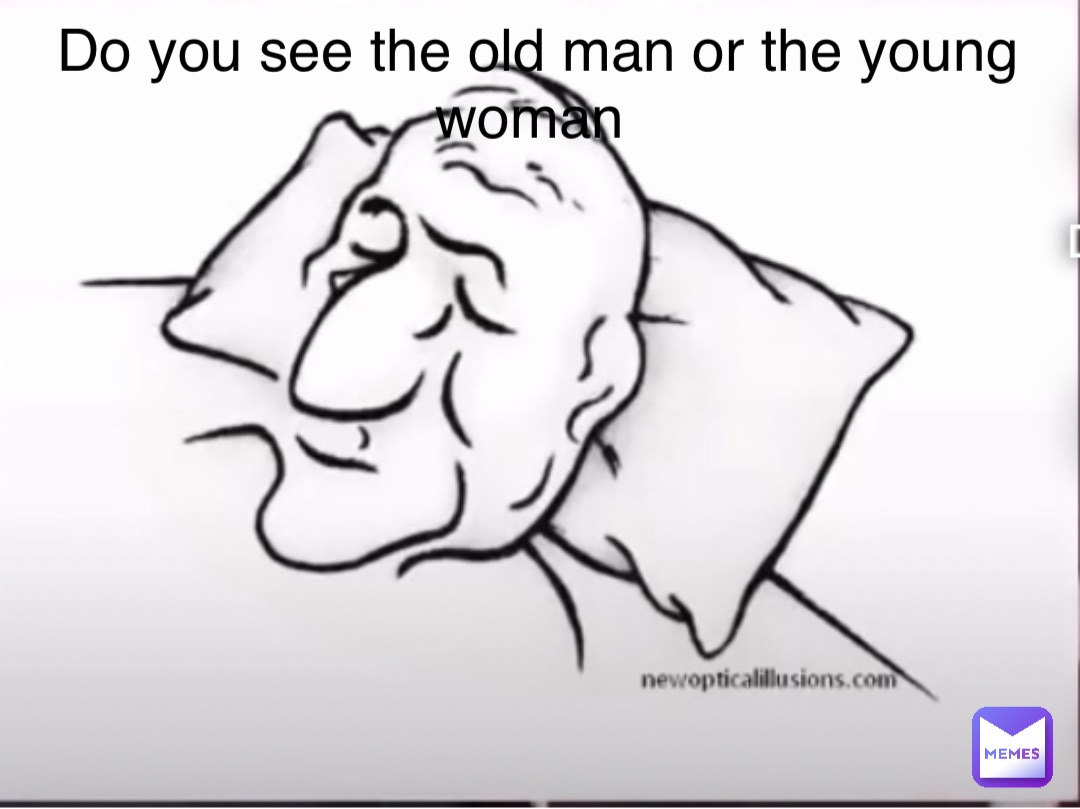 Do you see the old man or the young woman
