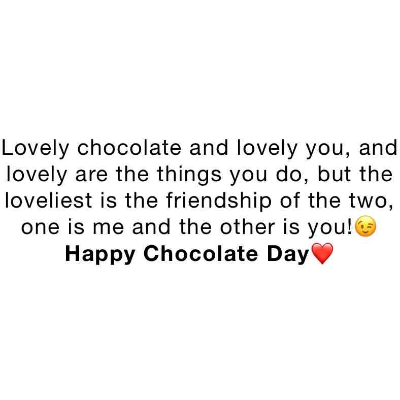 ​Chocolateday ​Chocolateday