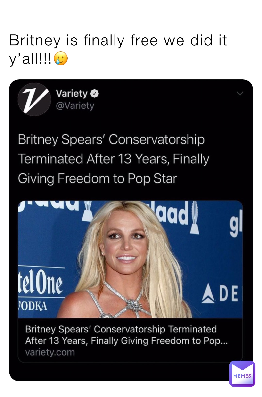 Britney is finally free we did it y’all!!!🥲