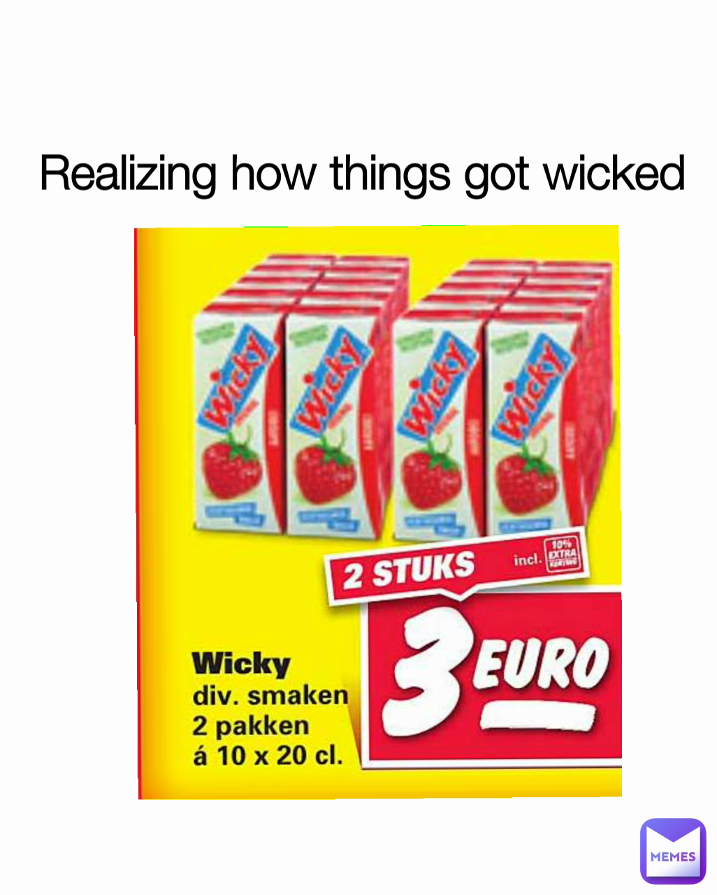 Realizing how things got wicked