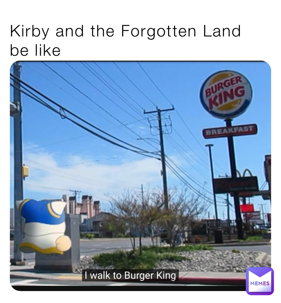 Kirby and the Forgotten Land be like