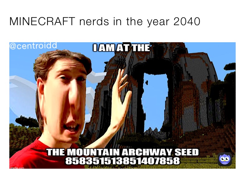 MINECRAFT nerds in the year 2040