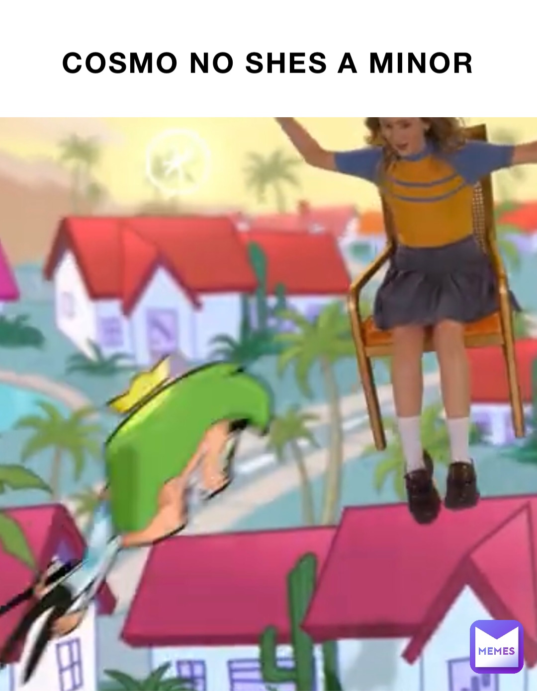 COSMO NO SHES A MINOR