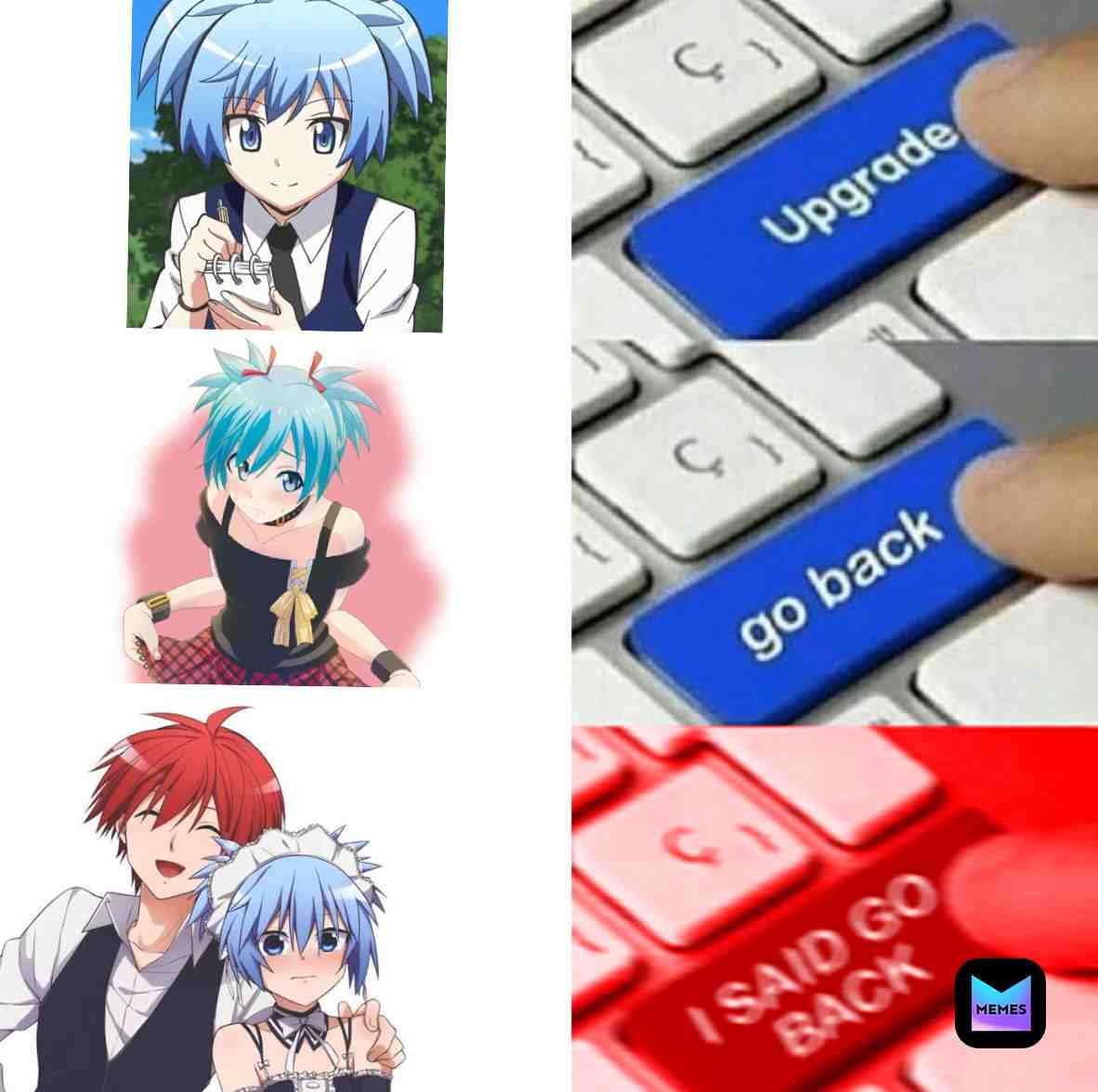 Nagisa looks so much like a girl #assasinationclassroom 