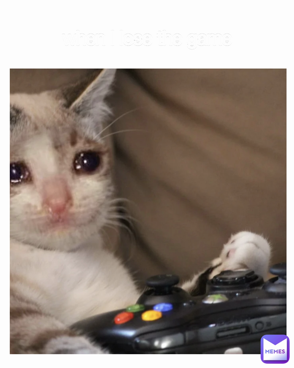 when I lose the game