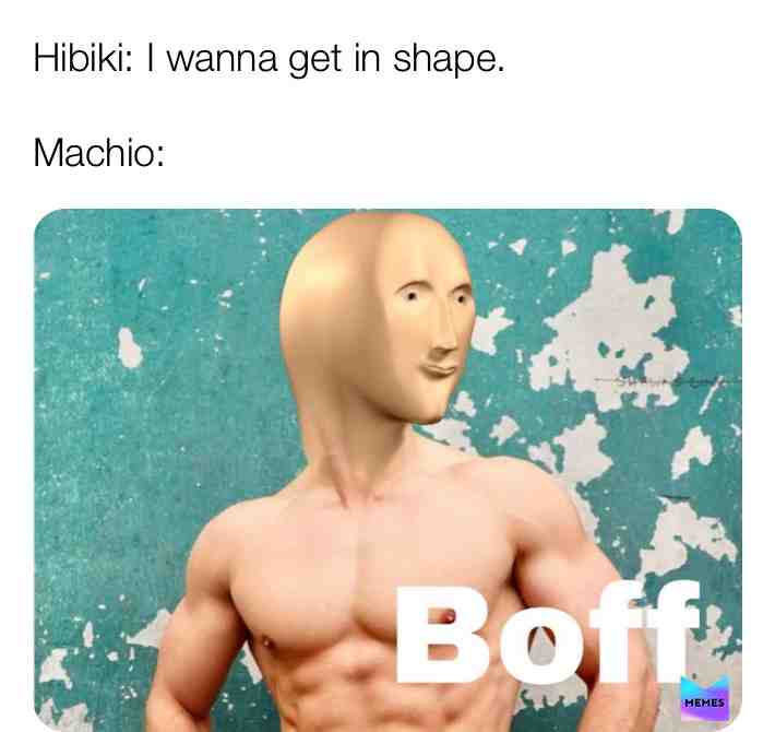 An anime meme.