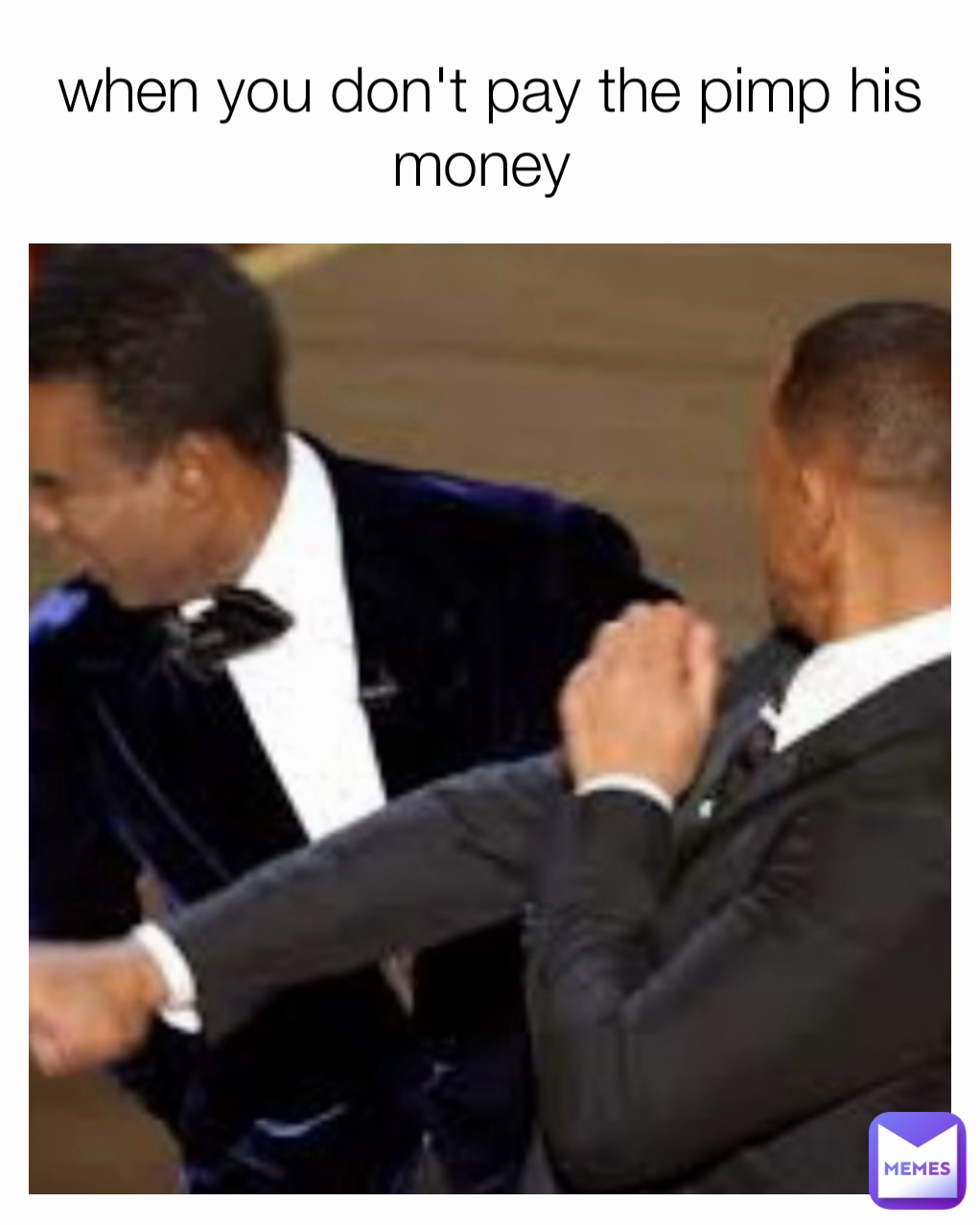 when you don't pay the pimp his money 