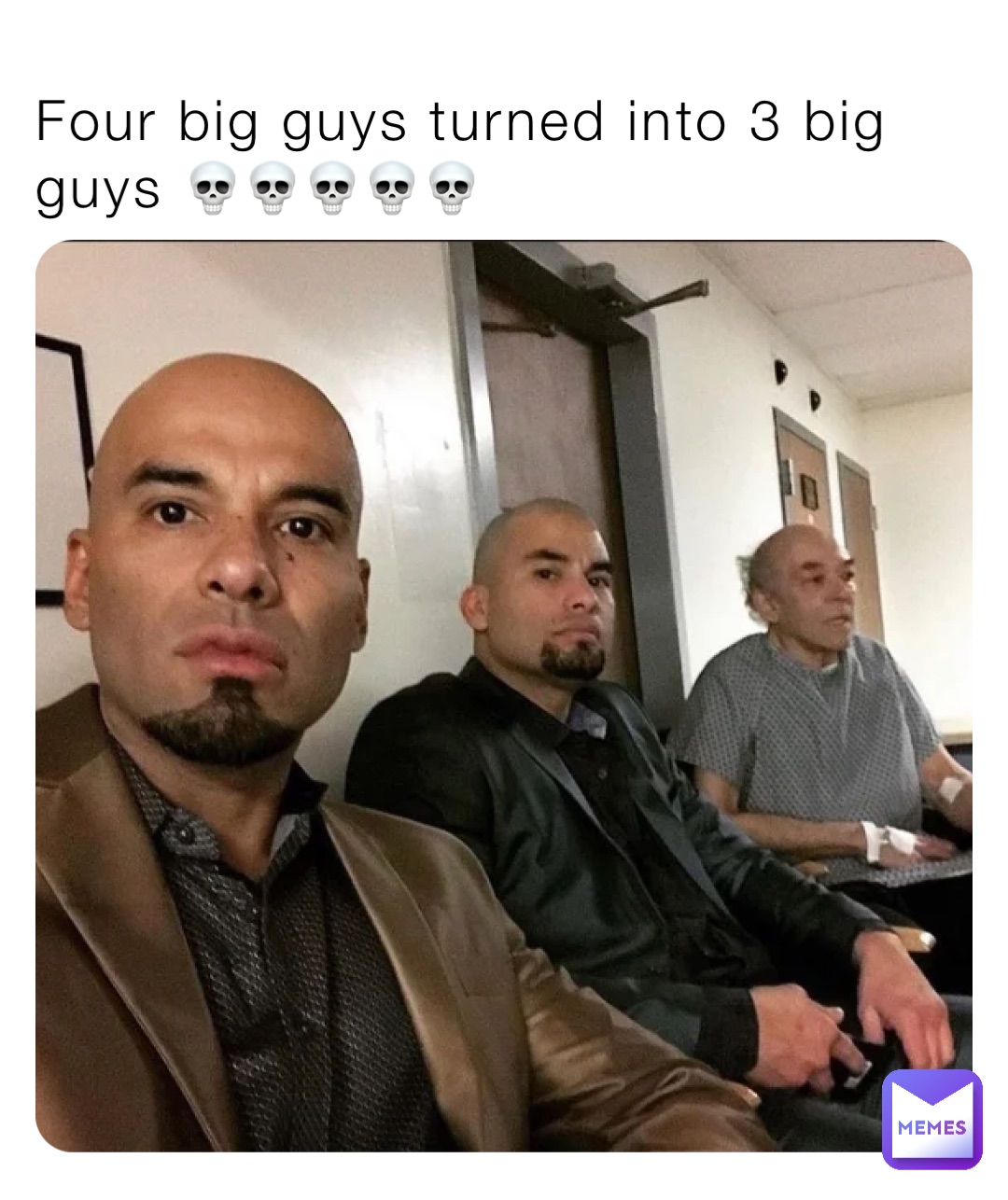 Four big guys turned into 3 big guys 💀💀💀💀💀