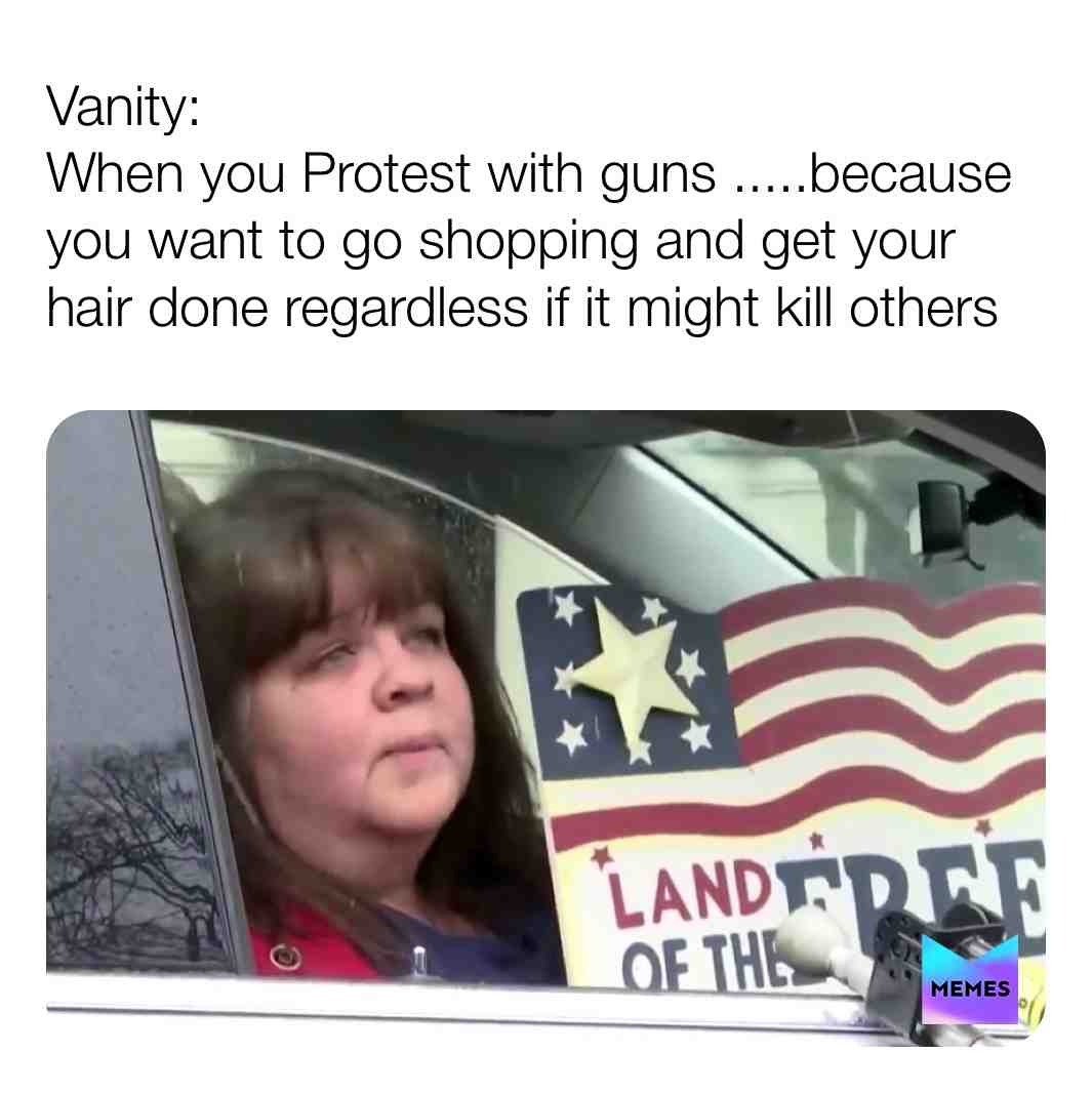 #protest #covid19 #selfish