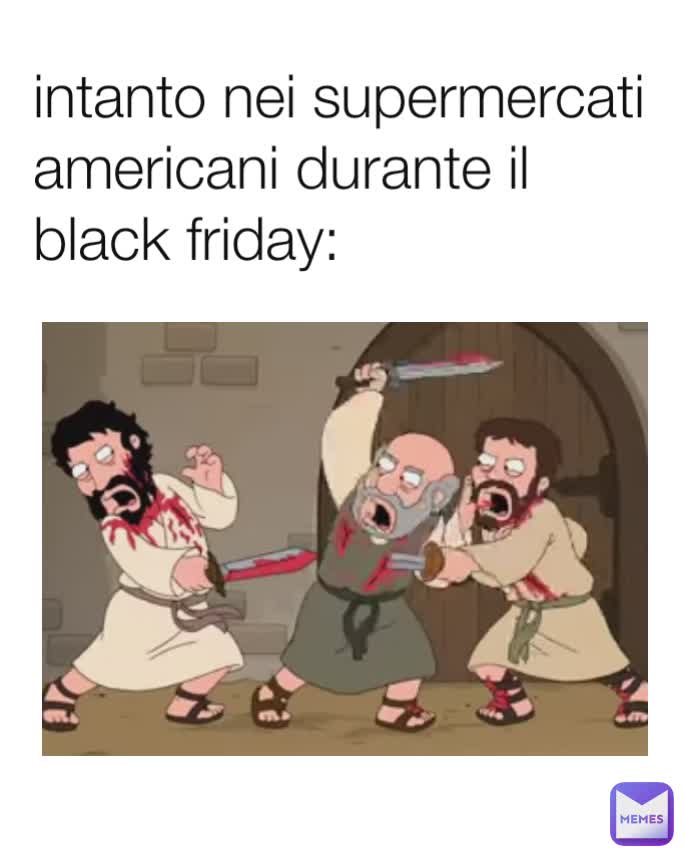 intanto nei supermercati americani durante il black friday: