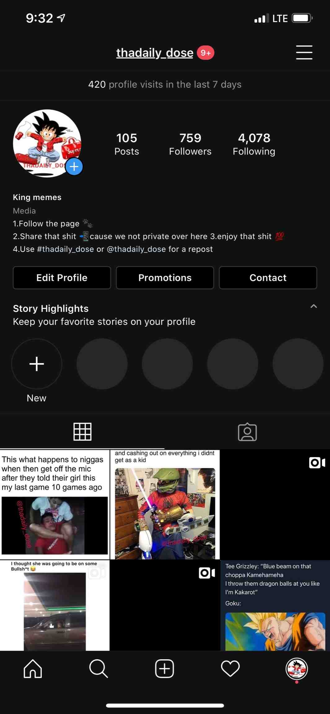 I just want to s/o to all my 1.5 followers didnt know i had that many lol but please go support my ig i got funny videos and other memes i dont have on here 👍🏾 thanks for all love 💯💯💯