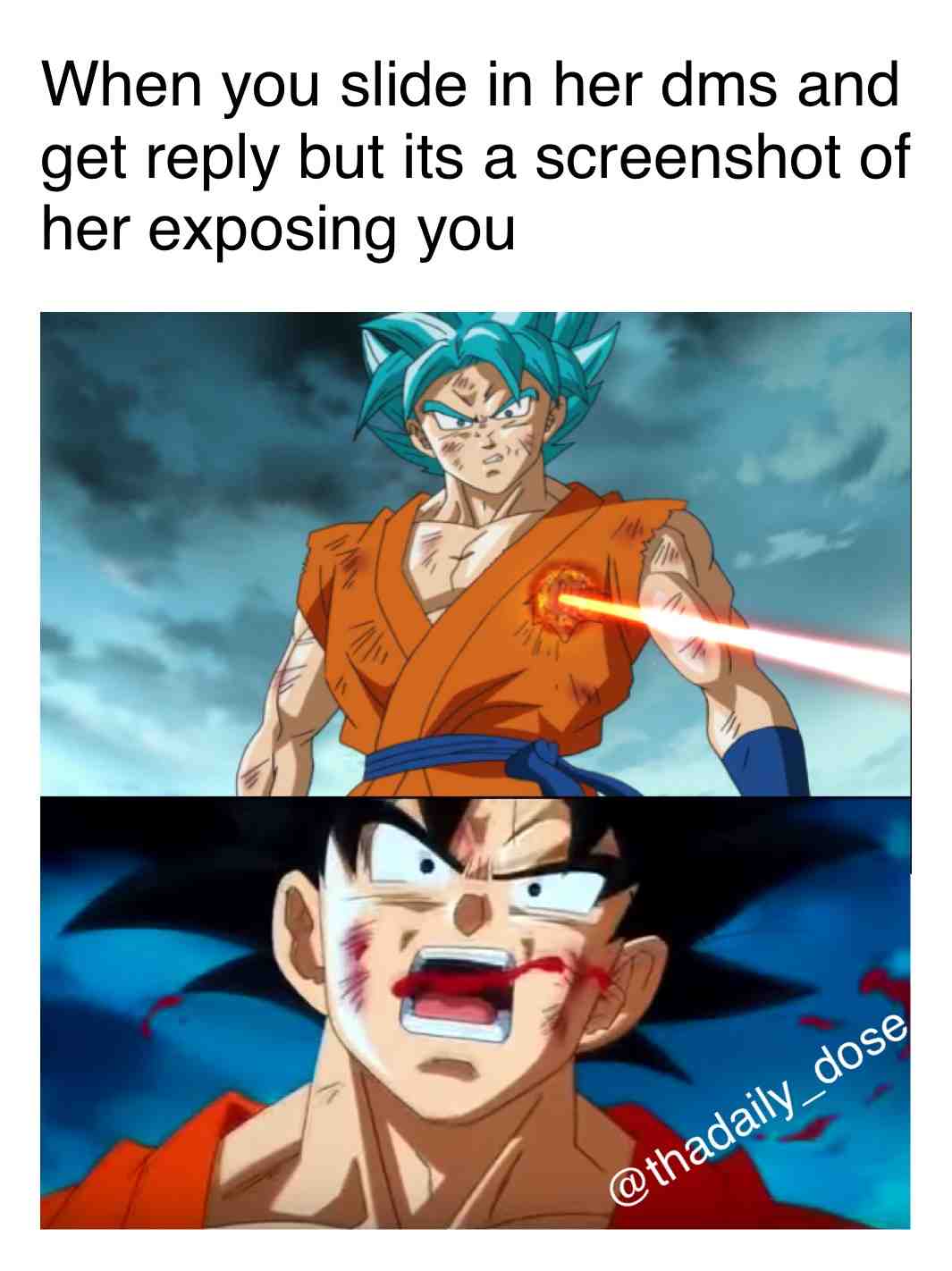 Ouch 🤕 #comedy #memestagram #goodmemes #laughs #funnyshit #funnypictures #funnyvideos #nochill #fights #fighting #dragonballz #narutoshippuden #spongebobmemes #animememes #memes😂 #memez #memepage #memer #memedaily #memeaccount #memeoftheday #gamers #videooftheday #spongebobmemes #memelife #memelord #memevideos #funnymeme #dailymeme #memestar