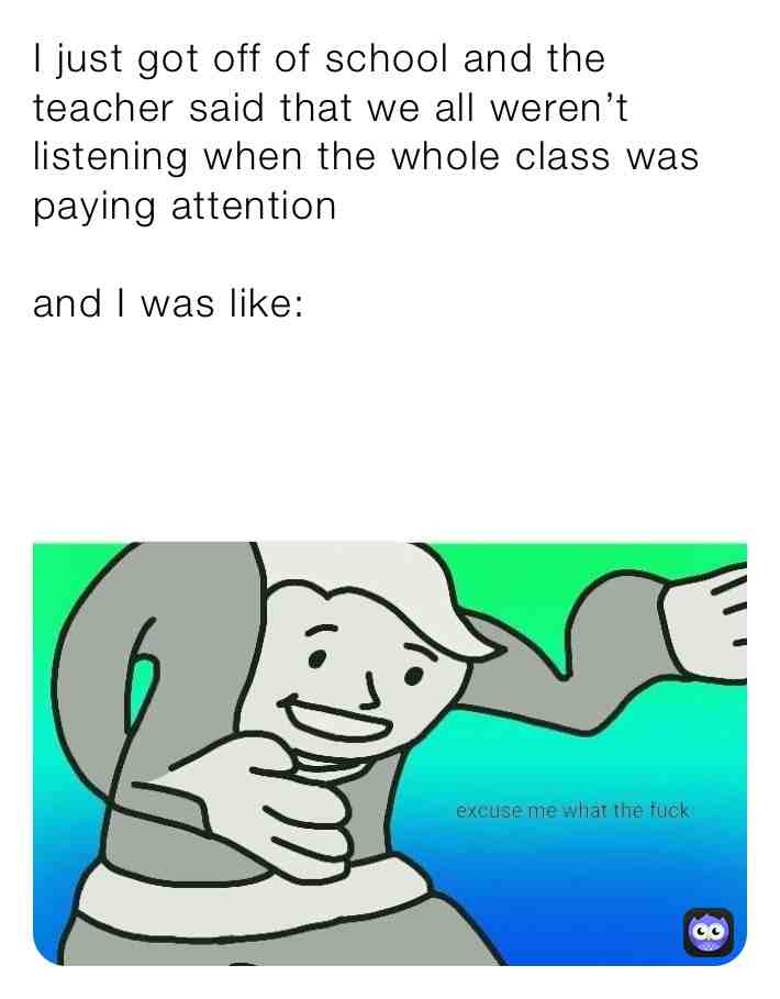 Exsqueeze what the frick