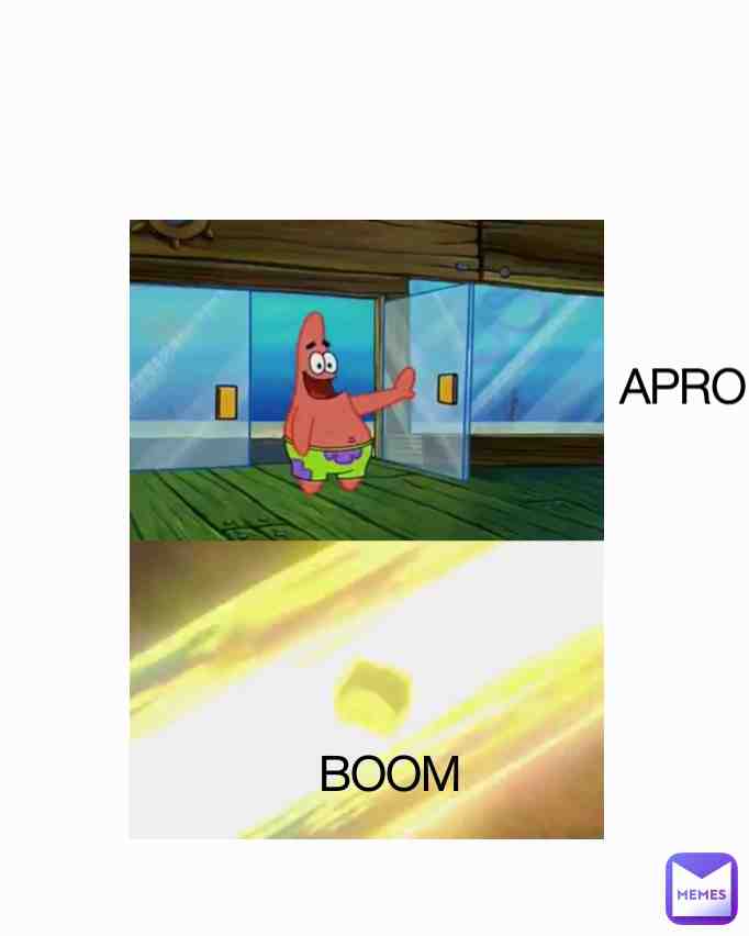 Apri e boooooommmm