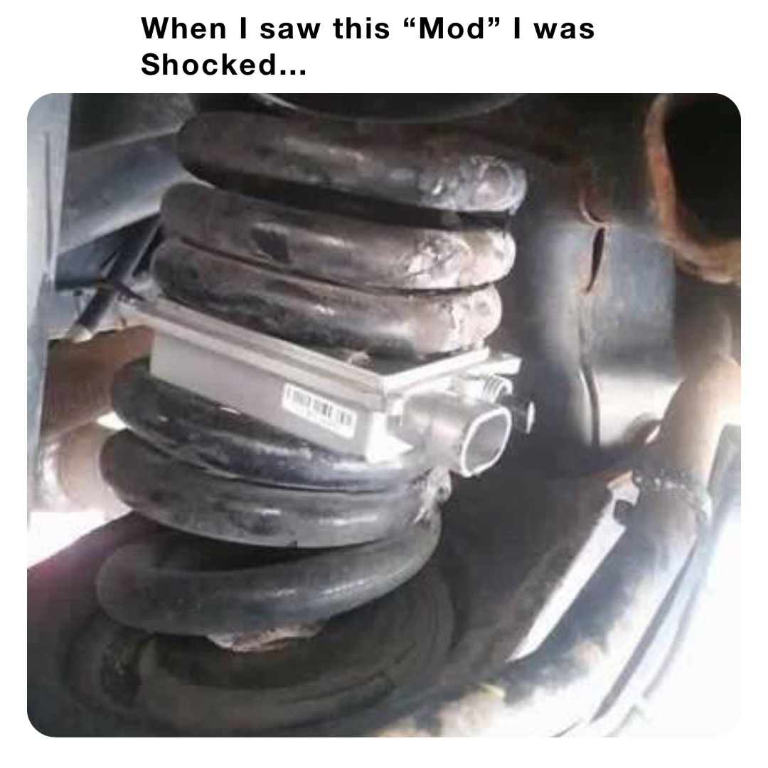 When I saw this “Mod” I was Shocked…