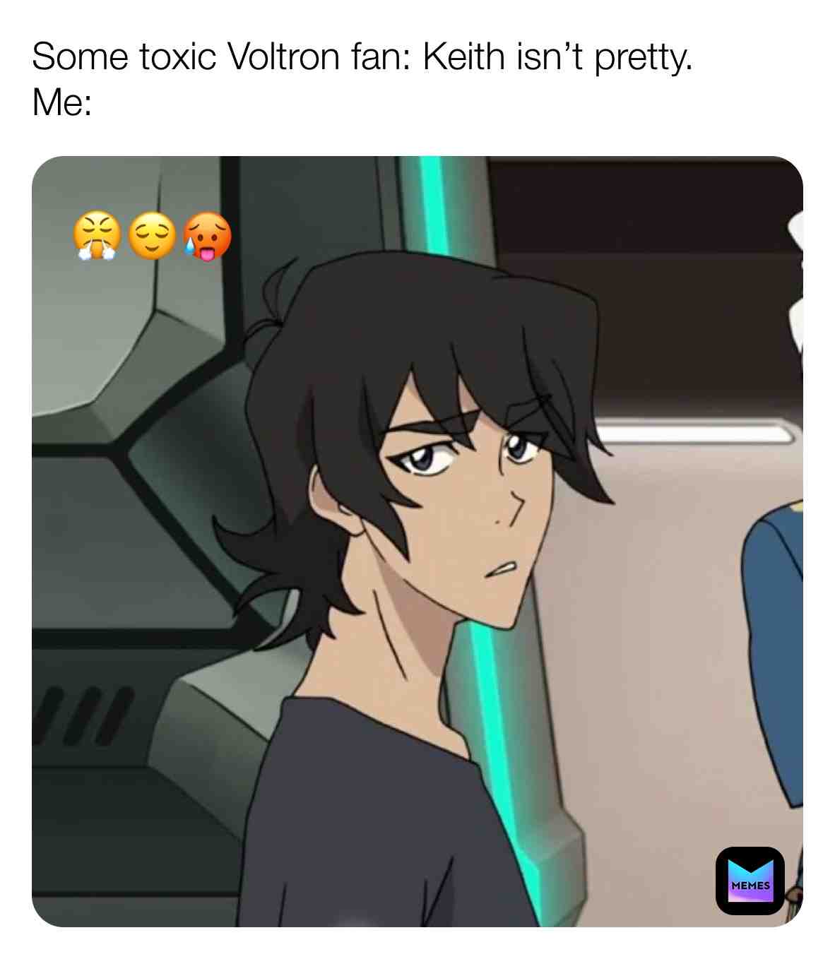  #klance #meme #voltron #lancemcclain #keithkogane #hunk #bisexual
