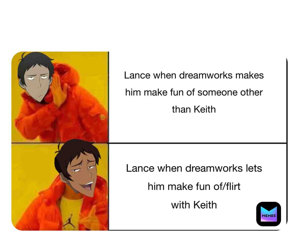  #klance #meme #voltron #lancemcclain #keithkogane #bisexual