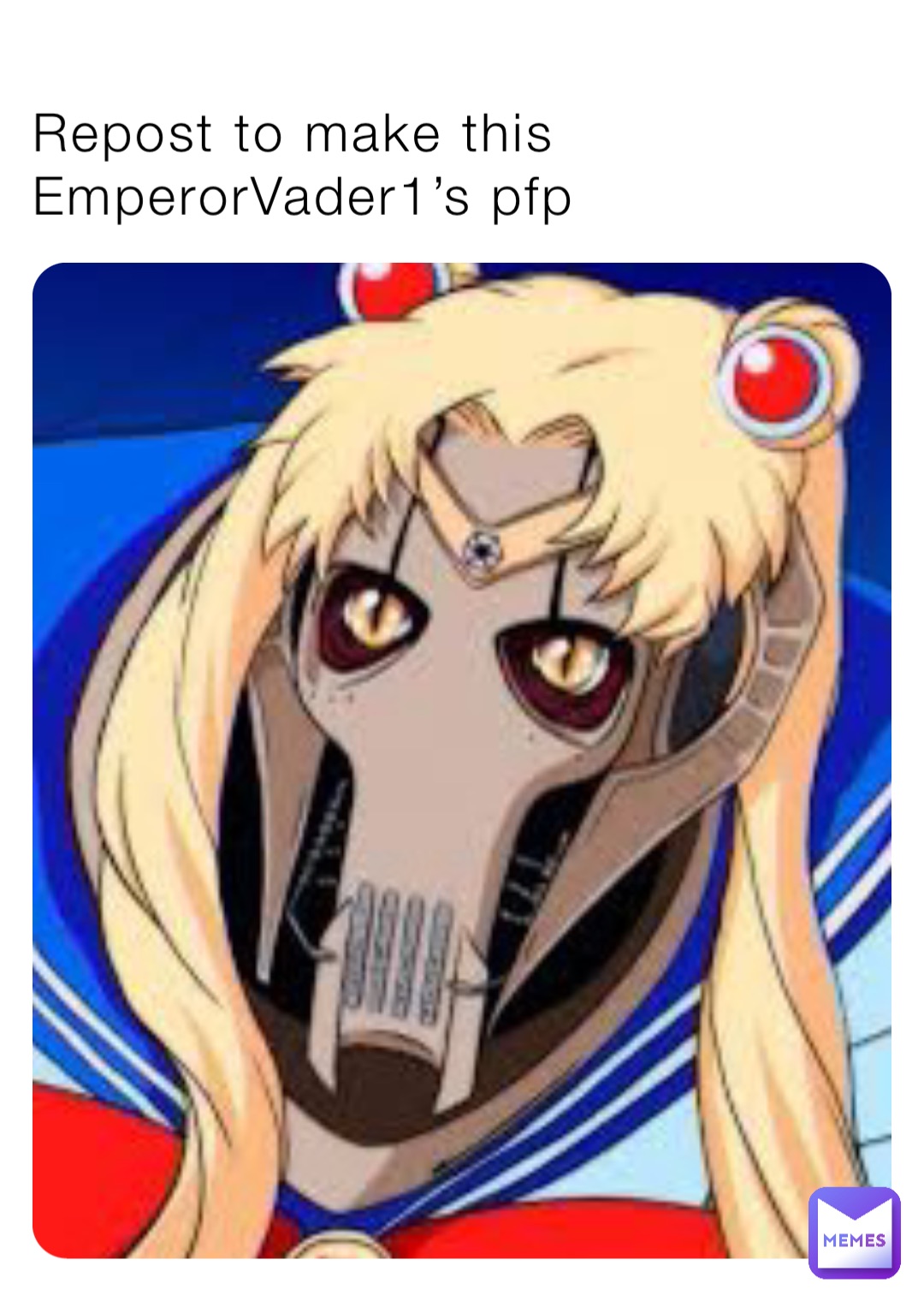 Repost to make this EmperorVader1’s pfp