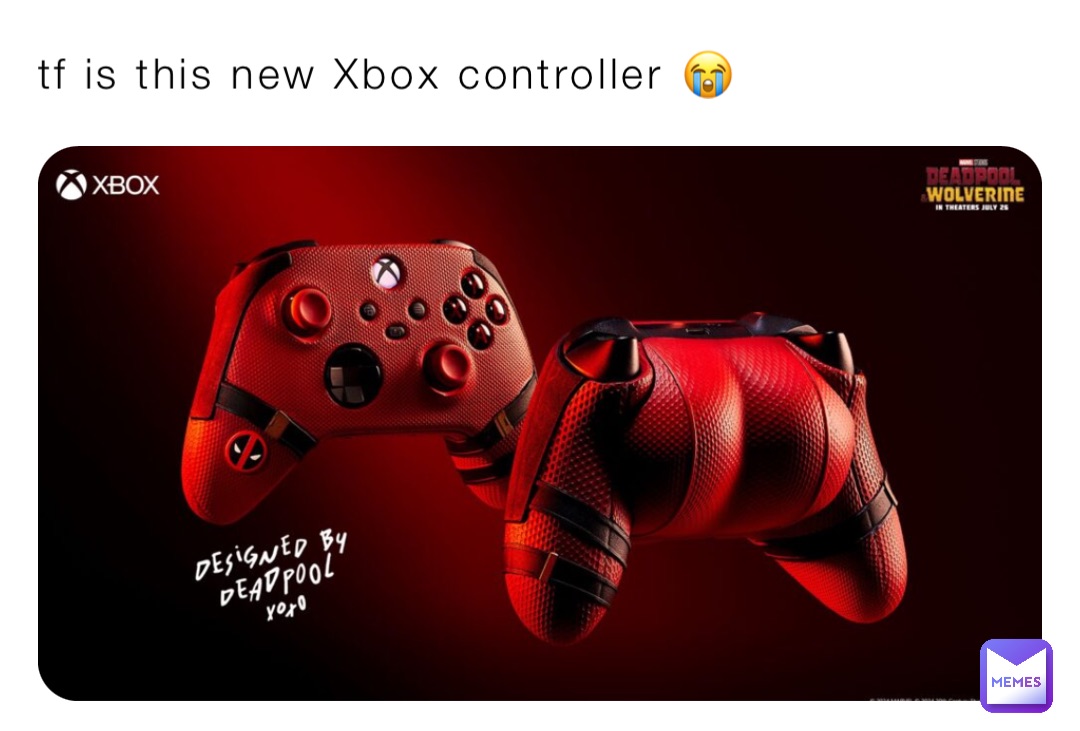 tf is this new Xbox controller 😭