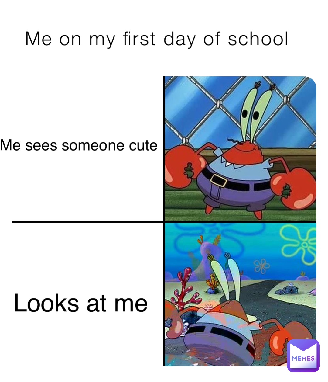 Me on my first day of school
