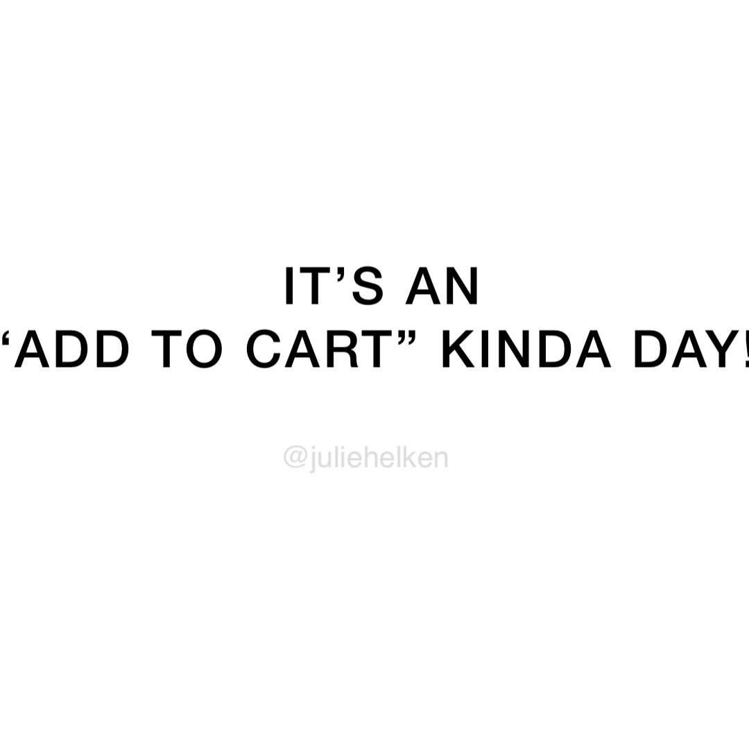 CLN - It's an add to cart kinda day. 😉 Shop the Xandrina