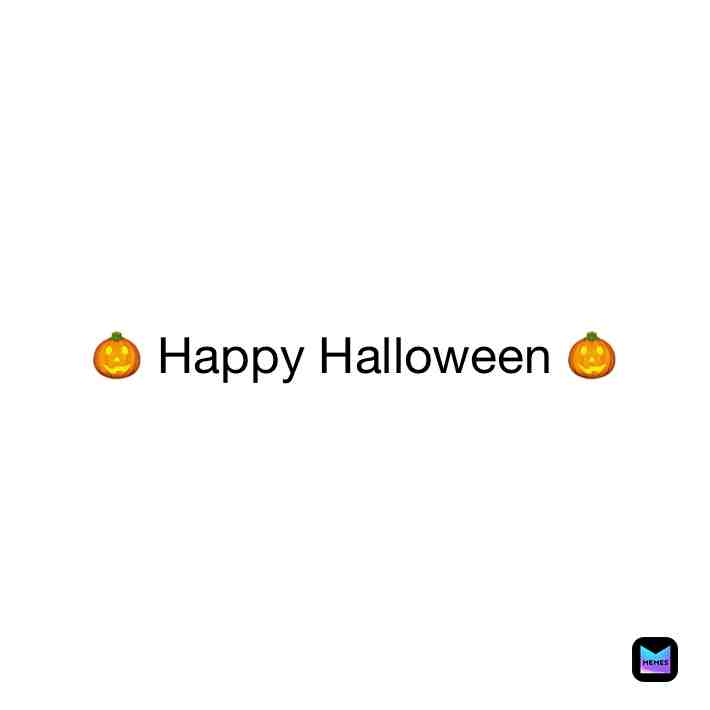 Happy Halloween everyone