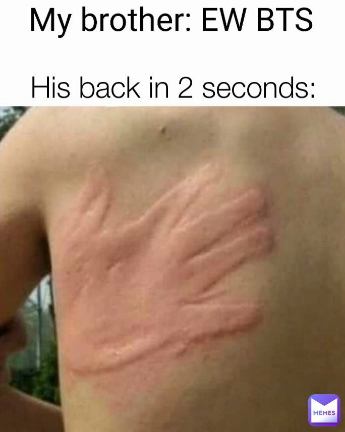 His back in 2 seconds: