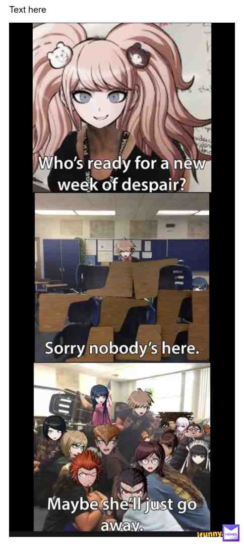 Meme shared by @ilike2killmyself