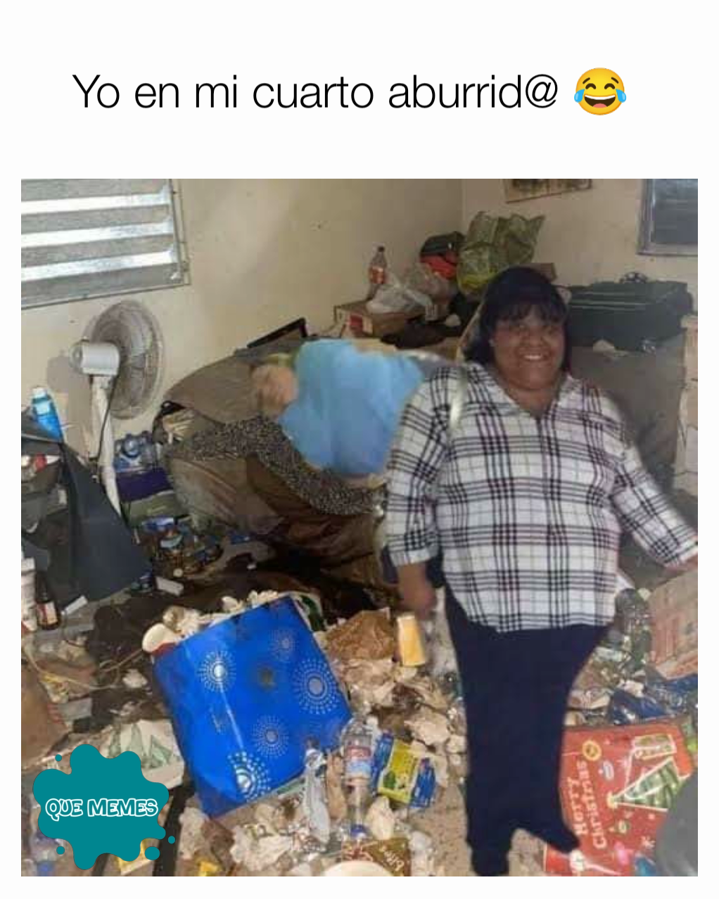 Yo en mi cuarto aburrid@ 😂