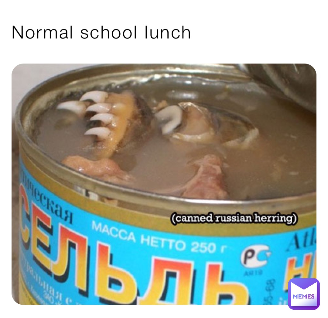 Normal school Iunch