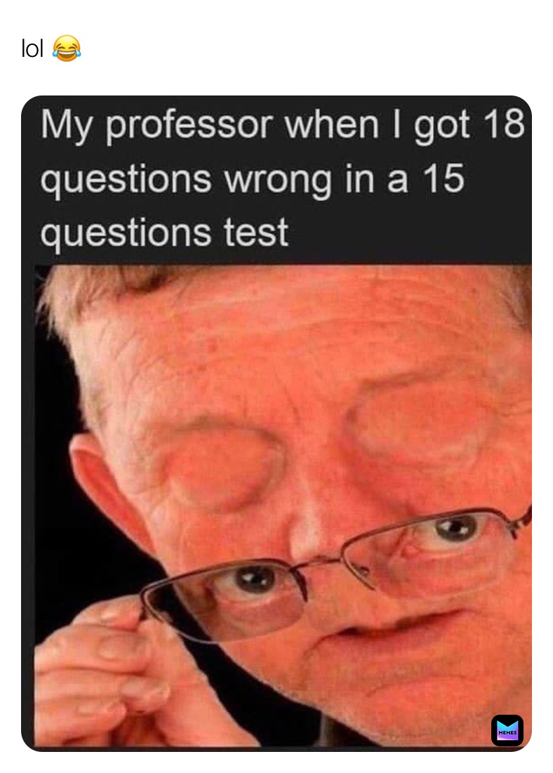 lol 😂 