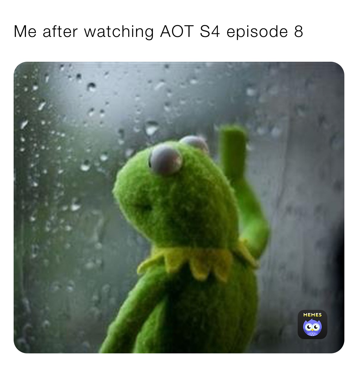 Me after watching AOT S4 episode 8 