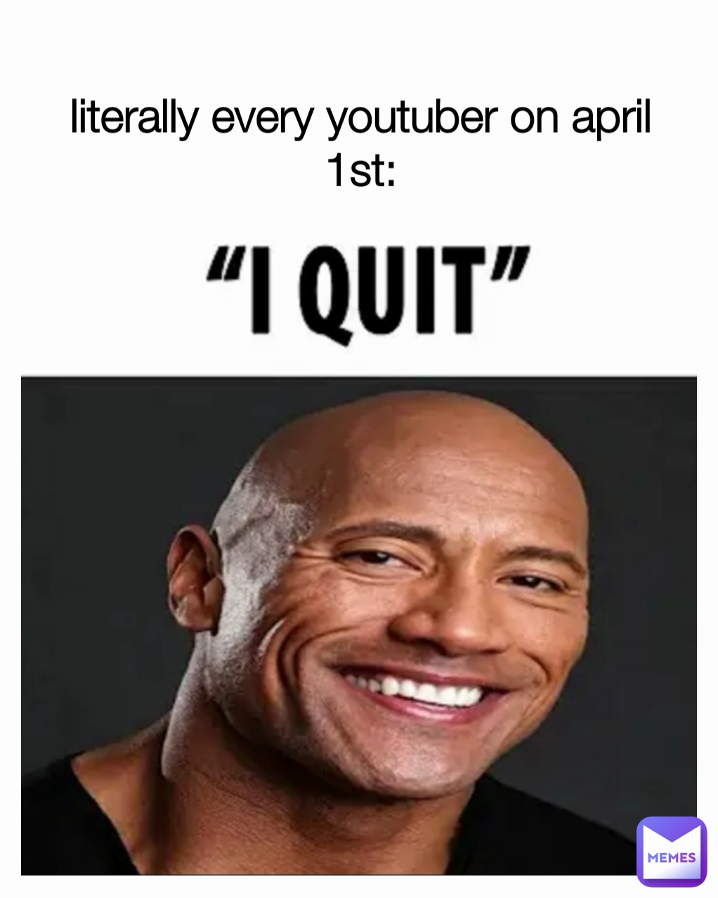 literally every youtuber on april 1st: