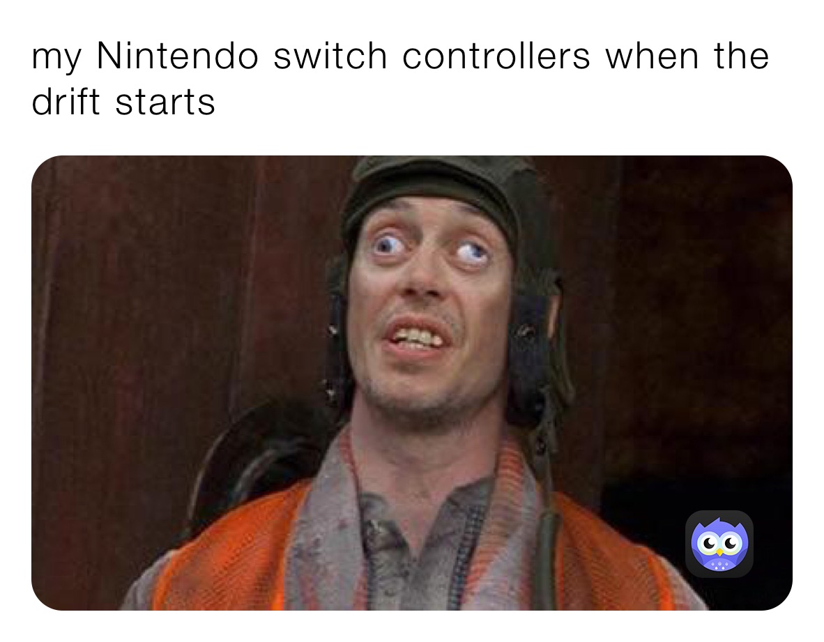 my Nintendo switch controllers when the drift starts
