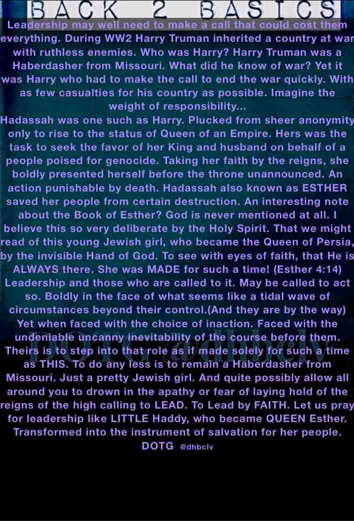  #dailydevotional #christiandevotional #biblestudy #christianstudy #christiancommunity #jesus #baptist #baptistchurch #newsong #worship #worshipmusic #homemademusicvideos #DOTG #dhbclv