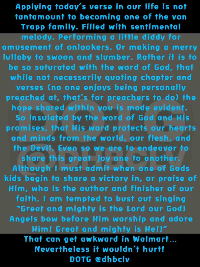 # #dailydevotional