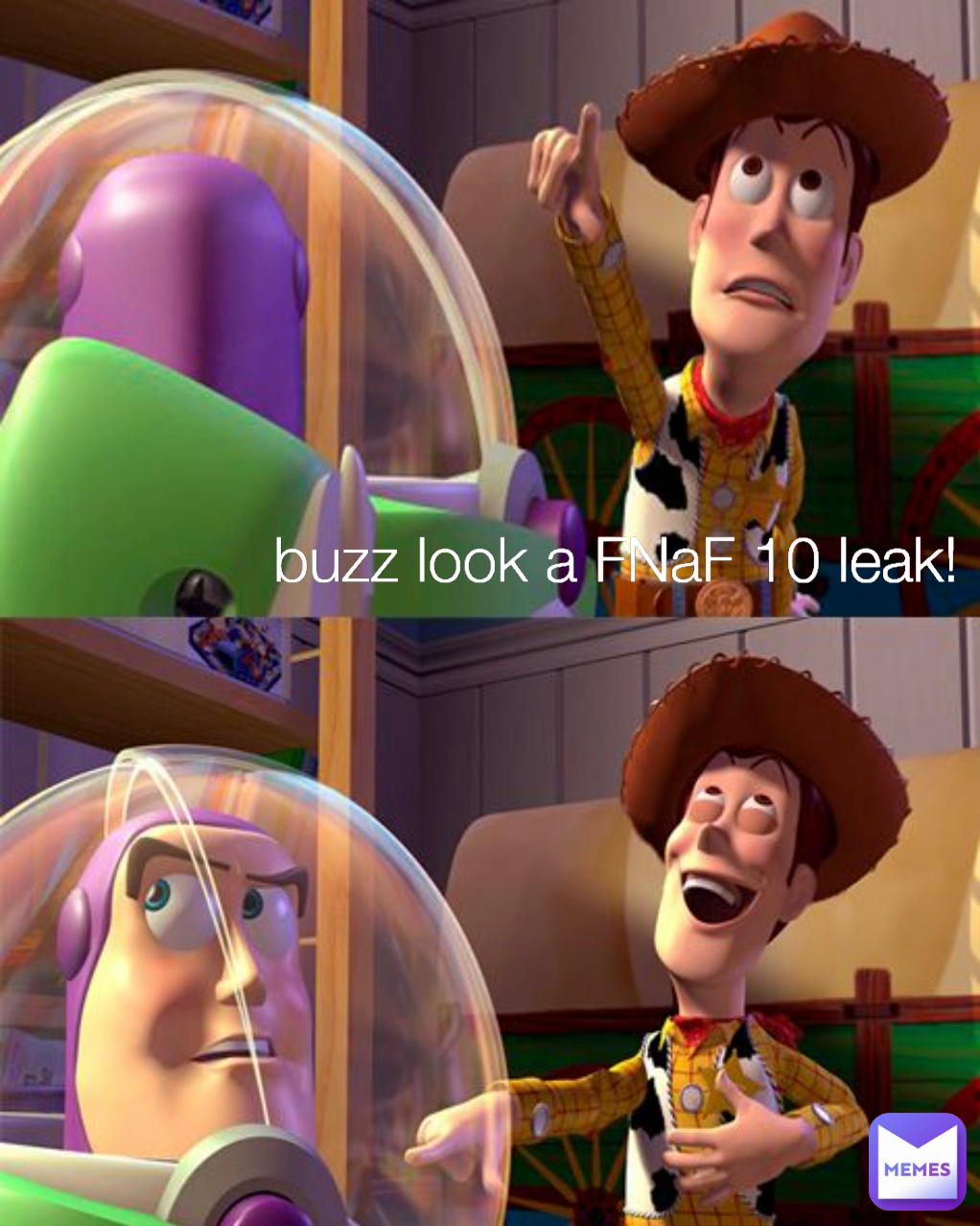 buzz look a FNaF 10 leak!