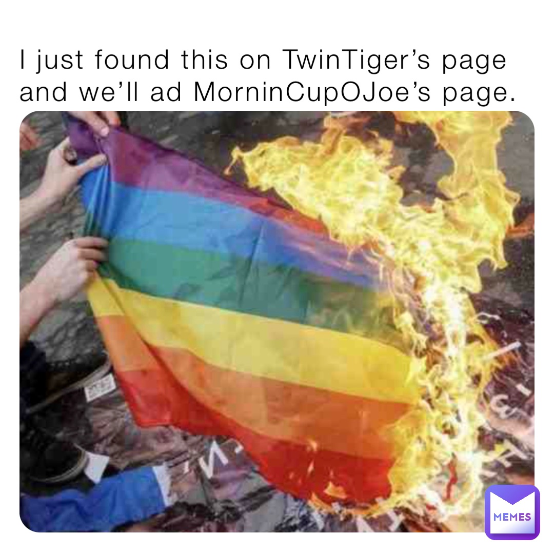 I just found this on TwinTiger’s page and we’ll ad MorninCupOJoe’s page.