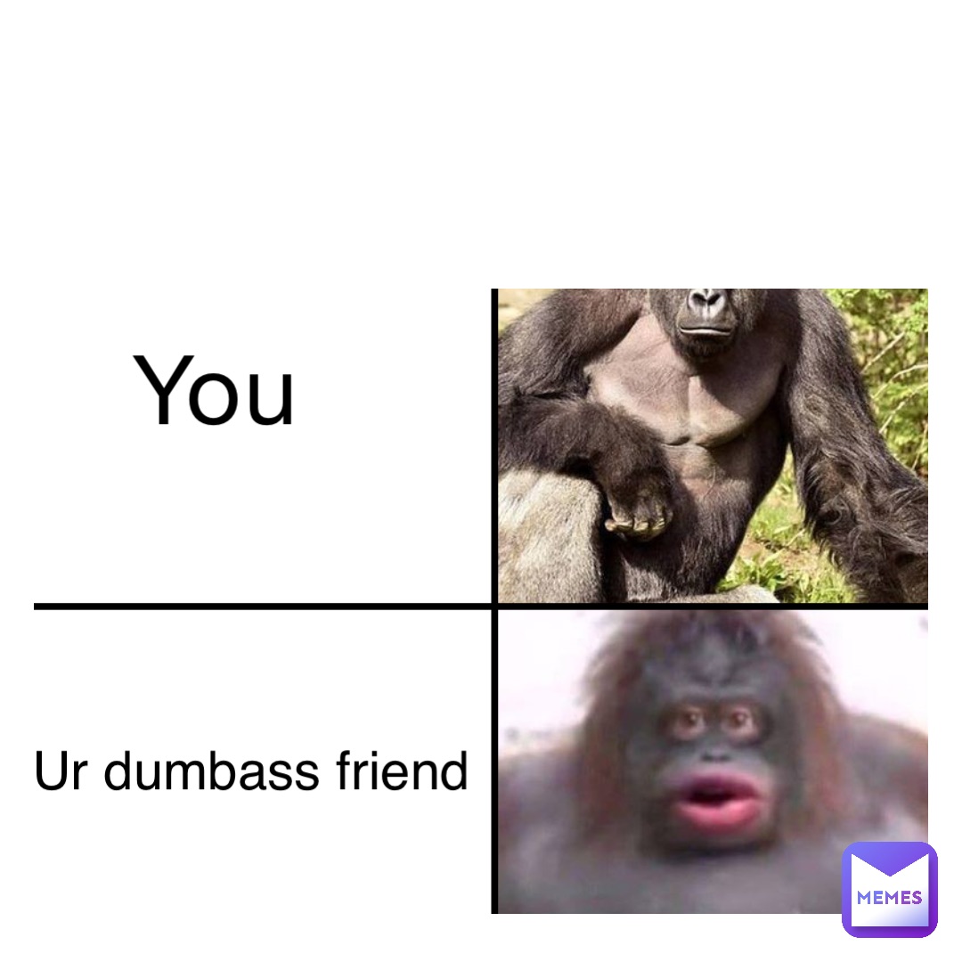 You Ur dumbass friend