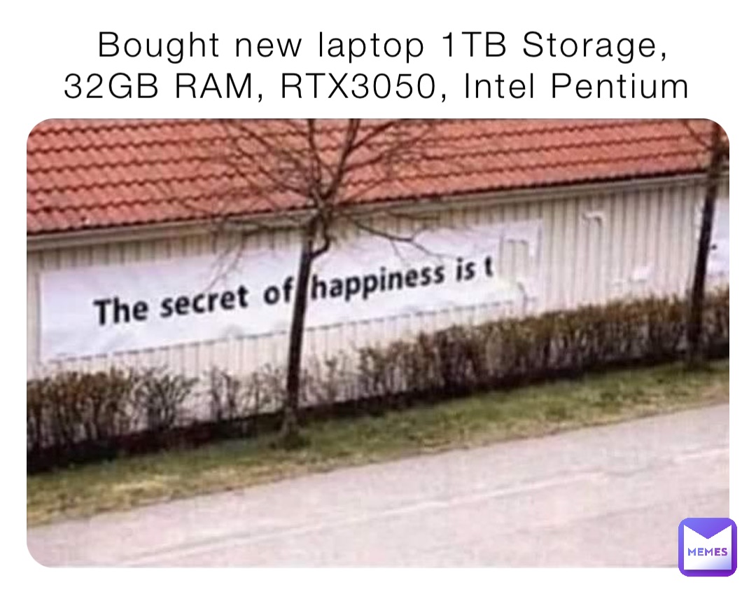 Bought new laptop 1TB Storage, 32GB RAM, RTX3050, Intel Pentium