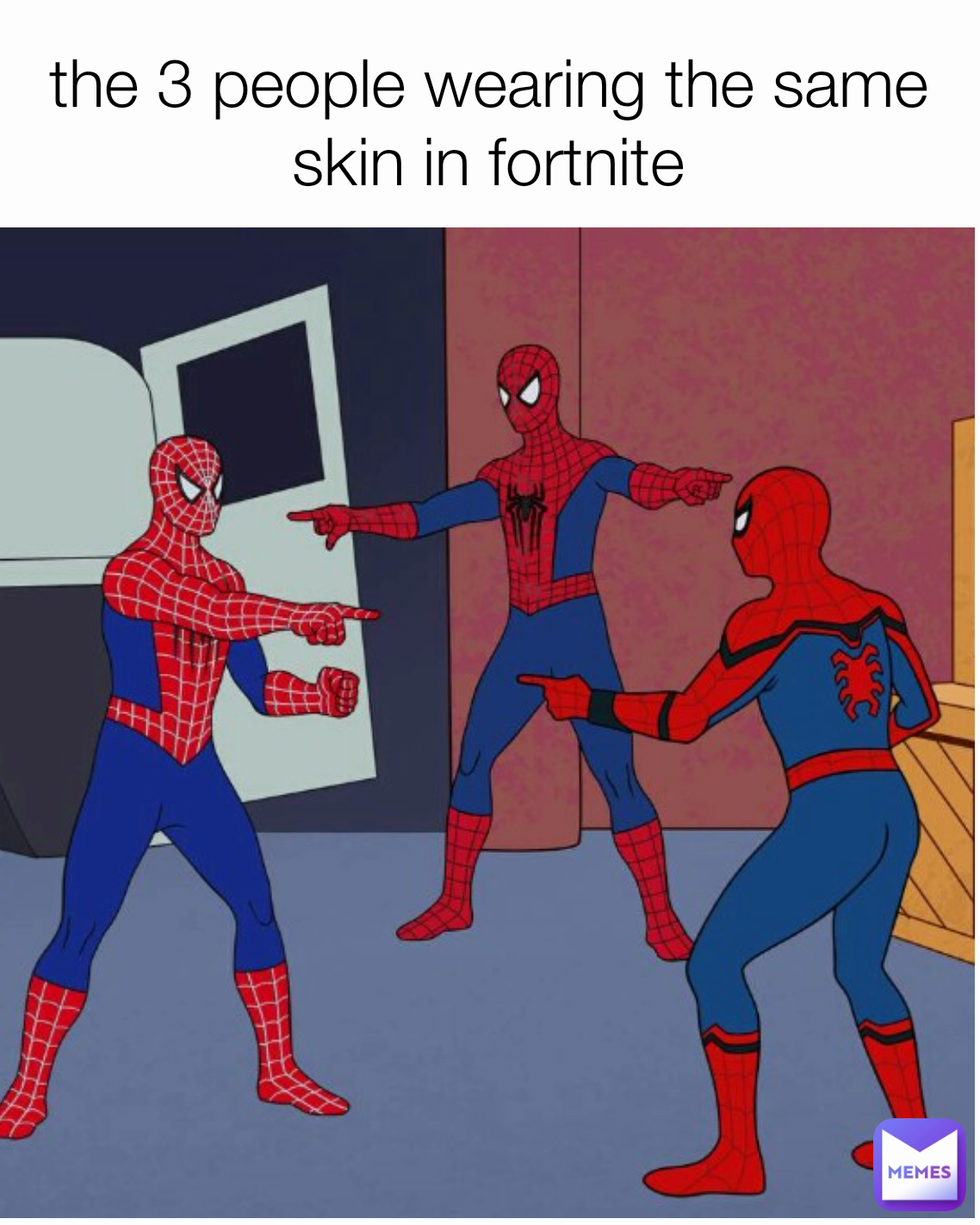 the 3 people wearing the same skin in fortnite