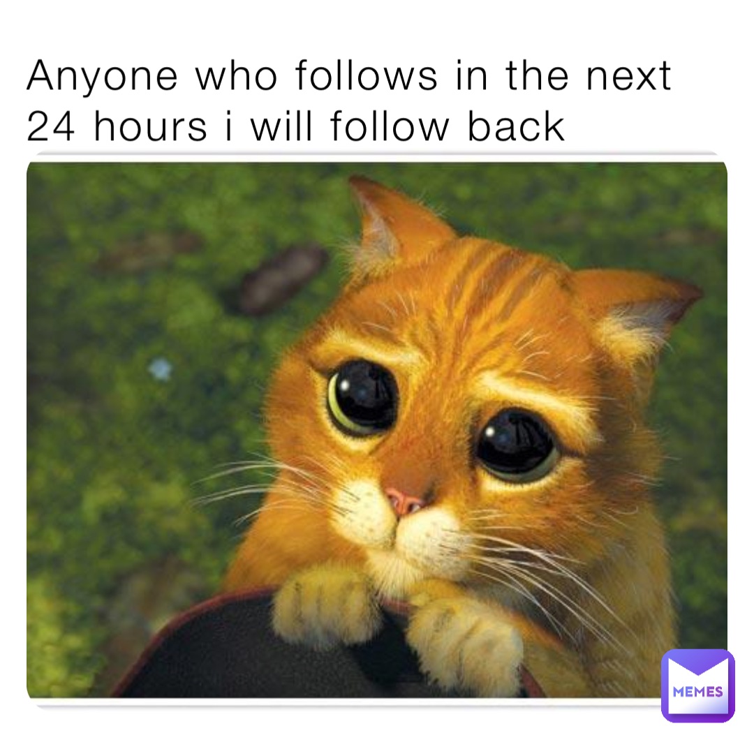 Anyone who follows in the next 24 hours i will follow back