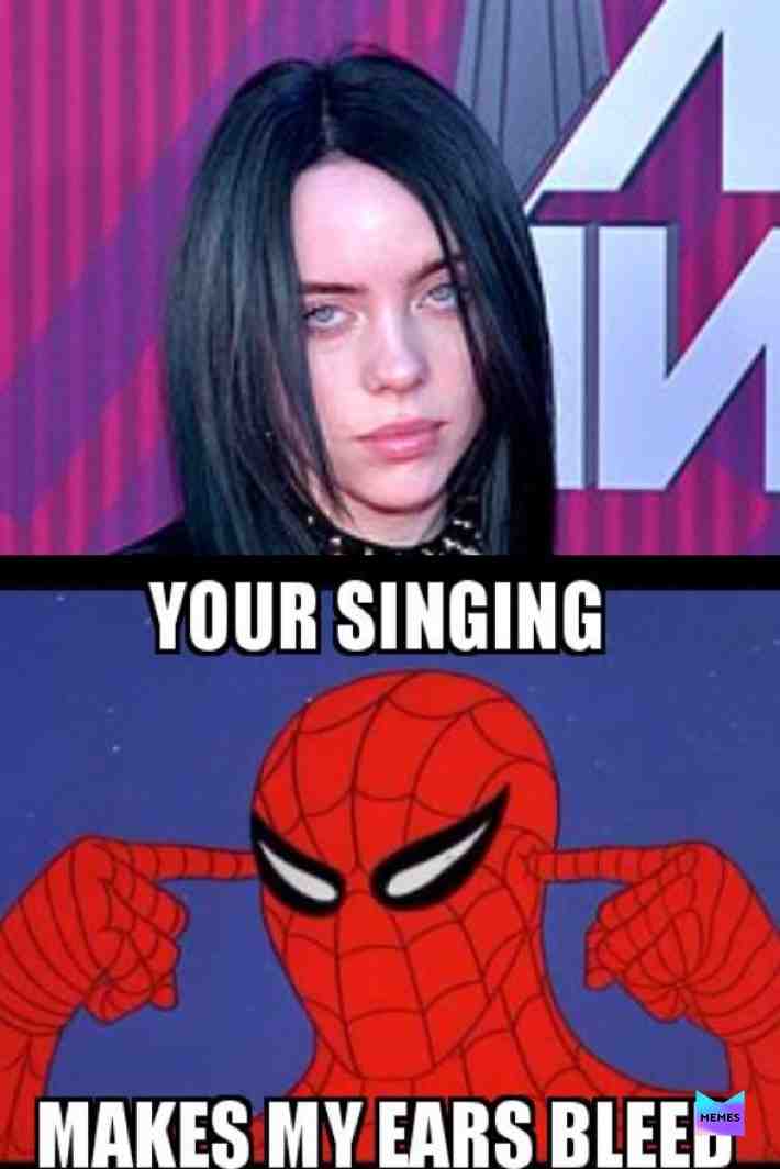 #spidermanmemes #millenials #pop #billieeilish #music #popmusic