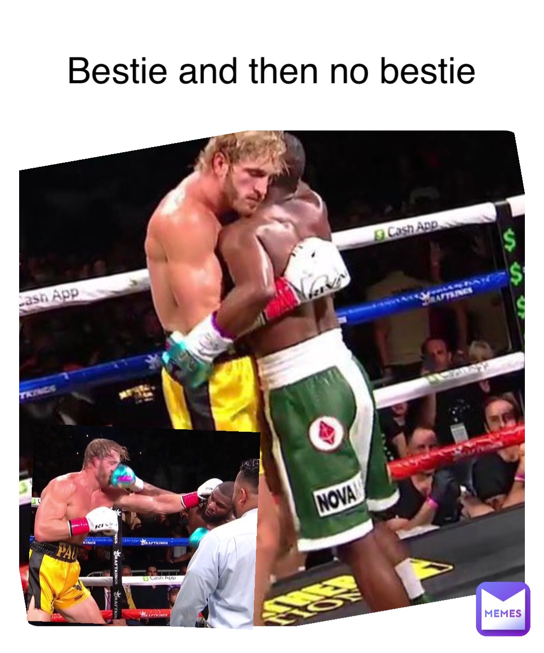 Bestie and then no bestie