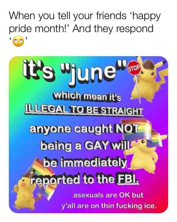 HAPPY PRIDE MONTH BITCHESS