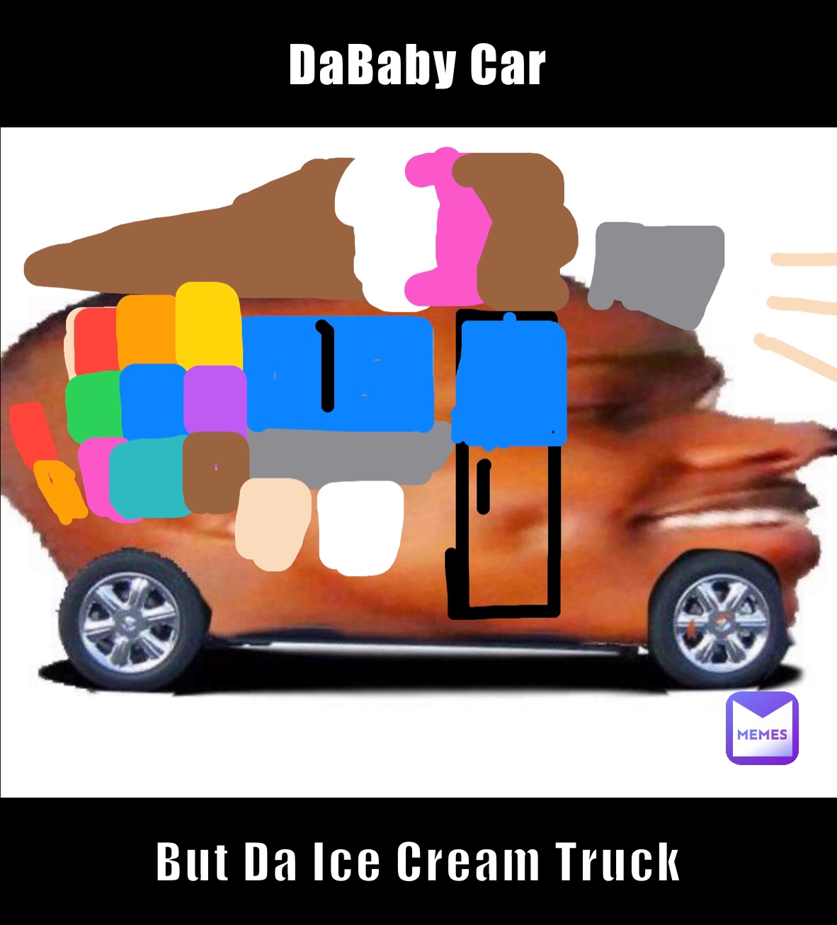 DaBaby Car  But Da Ice Cream Truck 