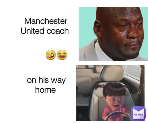 Manchester United coach  on his way home  🤣😂
