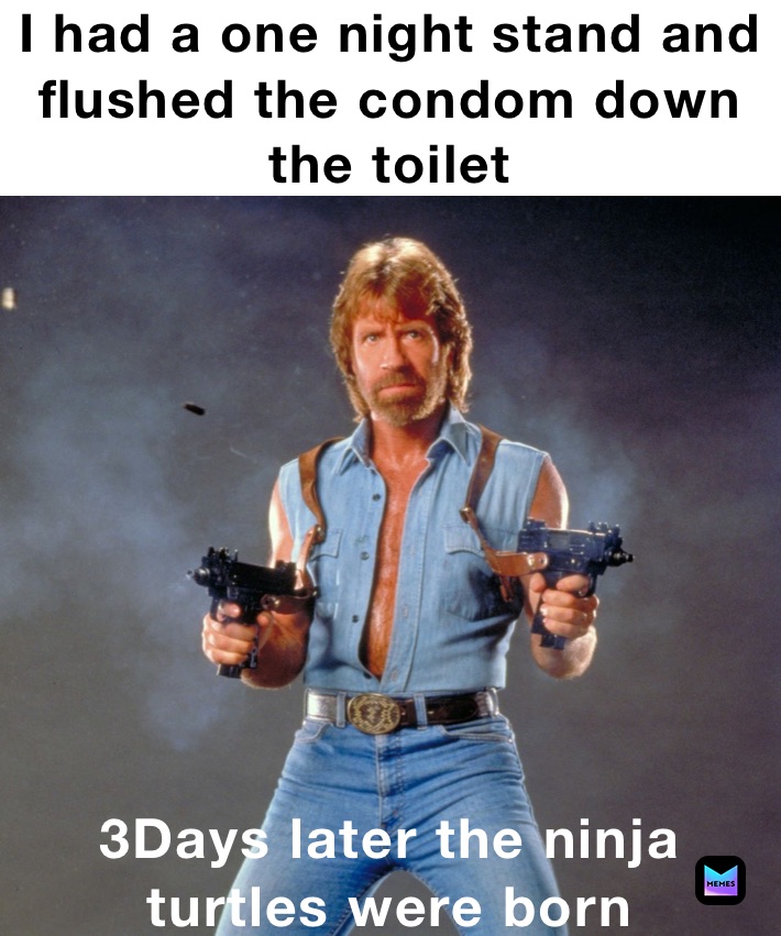 I had a one night stand and flushed the condom down the toilet 3Days