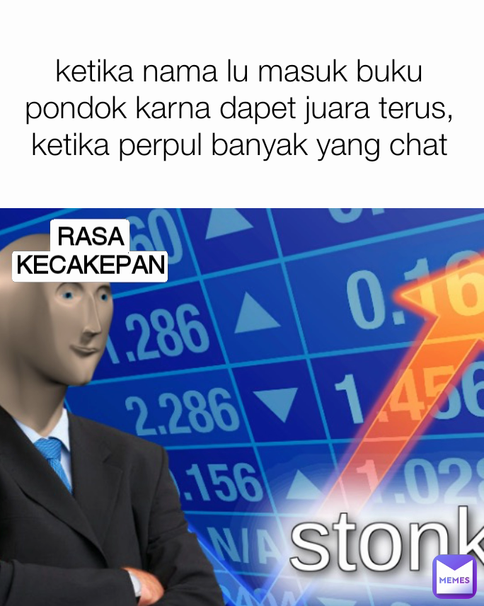 RASA KECAKEPAN ketika nama lu masuk buku pondok karna dapet juara terus, ketika perpul banyak yang chat