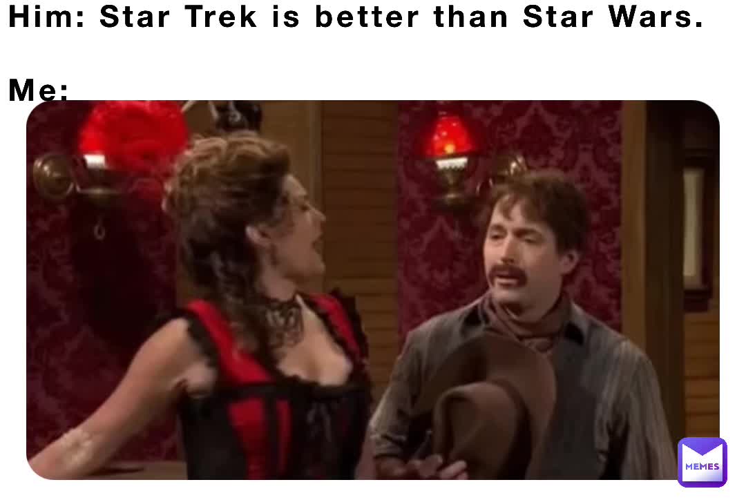 Star Trek and Star Wars humor.  #starwars  #startrek  #controversy